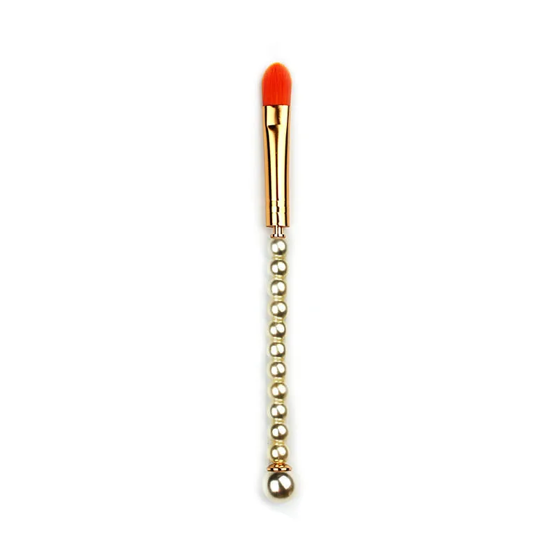Concealer brush Бровей и ресниц кисточки professional ресницы Расческа для бровей Макияж расчёски для волос черный Тушь для ресниц косметика красота make up Инструменты - Handle Color: Concealer brush