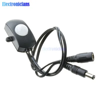 

DC5-24V 5A MINI Automatic PIR Infrared Motion Sensor Detector Trigger Switch for LED Strip High Sensitivity!