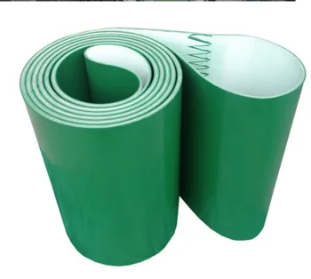 

10pcs/lot 650x50x1mm PVC Green Transmission Conveyor Belt Industrial Belt