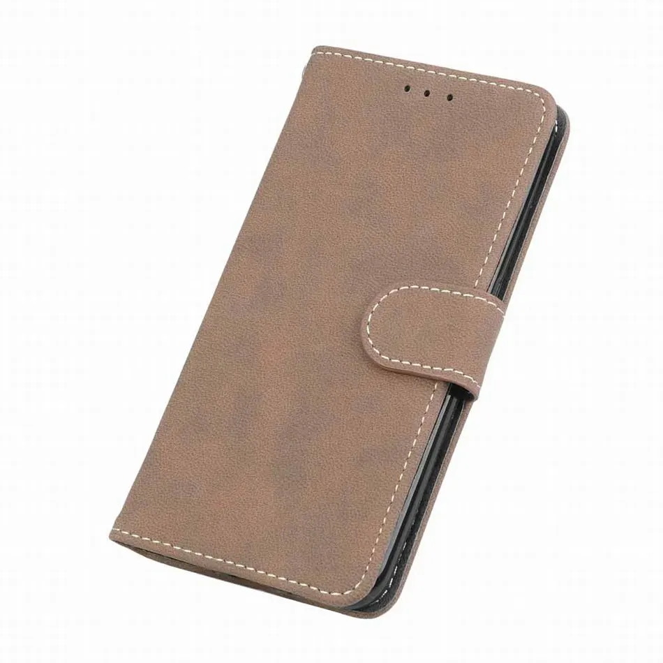 Деловой Чехол книжка с кожаной рамкой для ZTE Blade AF3 A5 A510 A610 A6 Lite V7 V8 V9 L3 L5 Plus S6 Матовые