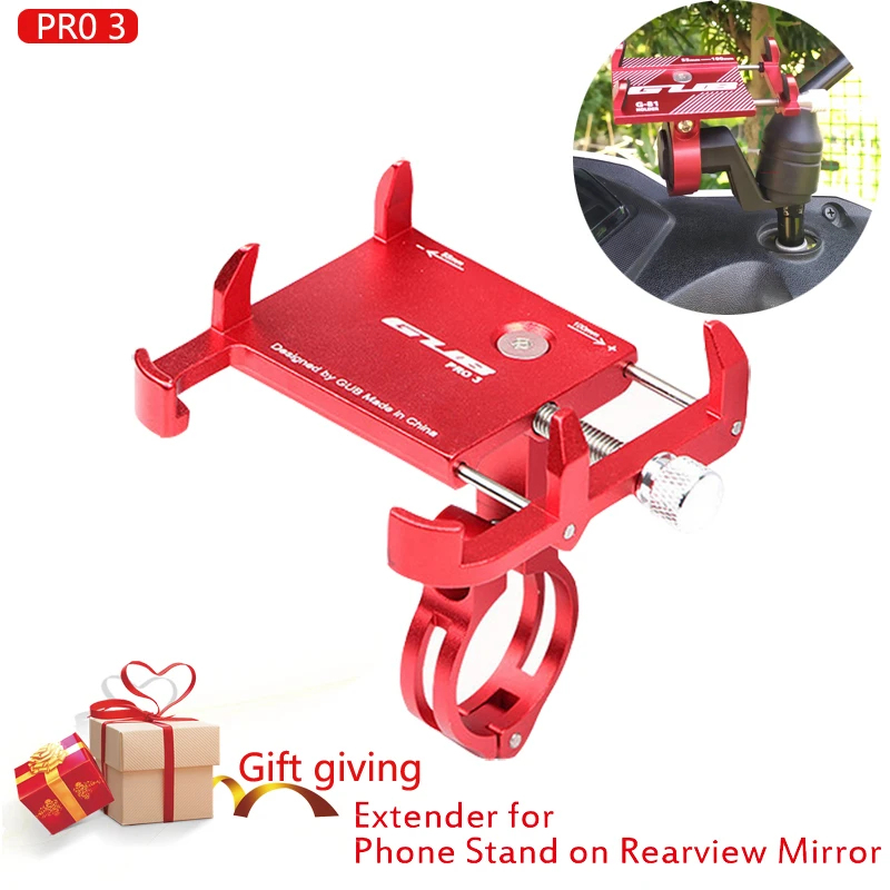 

Mobile Phone Stands MTB Bike Bicycle Motorcycle Phone Holder gub Support GPS moto Holder Suitable rearview mirror Extender stand