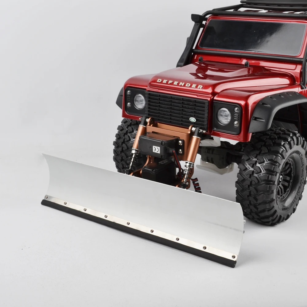 1/10 RC TRX4 радиоуправляемая лопата для снега и сервопривод, инструменты для подметания снега для RC Traxxas TRX4 TRX-4, обновленная часть TRX4, аксессуары