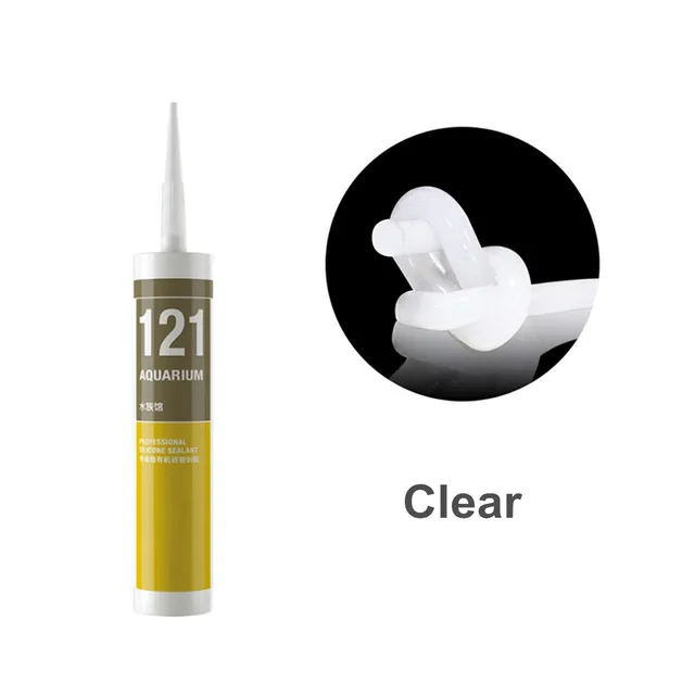 Semi solid Silicone Sealant Professional Aquarium Silicone Sealant Acid