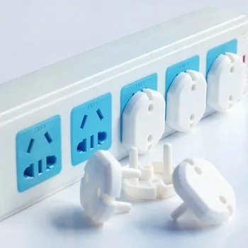 

5PCS Euro Electric Power Box Socket Outlet Plug Protective Cover Electricity Safety Guard Protection Plugs Protector promotion