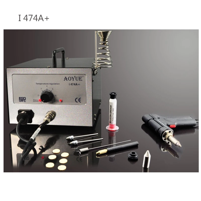 

Upgrade BGA Desoldering Station Electric Vacuum Desoldering Pump Solder Sucker AOYUE I474A+