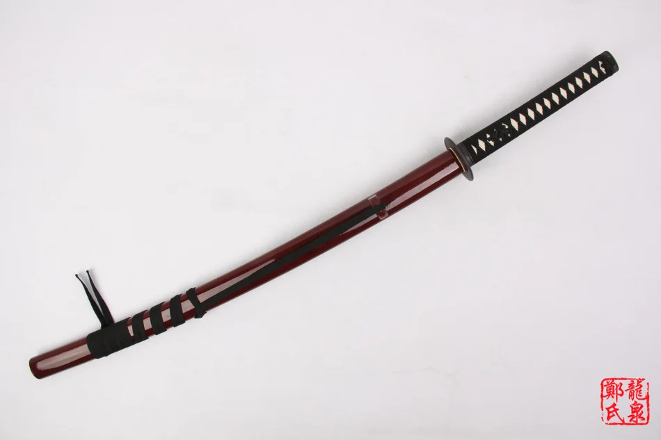 Для 47 Ronin Asano Clan ручной Кованый самурайский меч настоящий Катана реквизит для