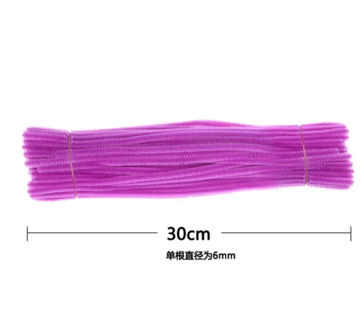 discount 100pcs Montessori Materials Chenille Puzzles Toys For Children Educational Toys Crafts for Kids Pip