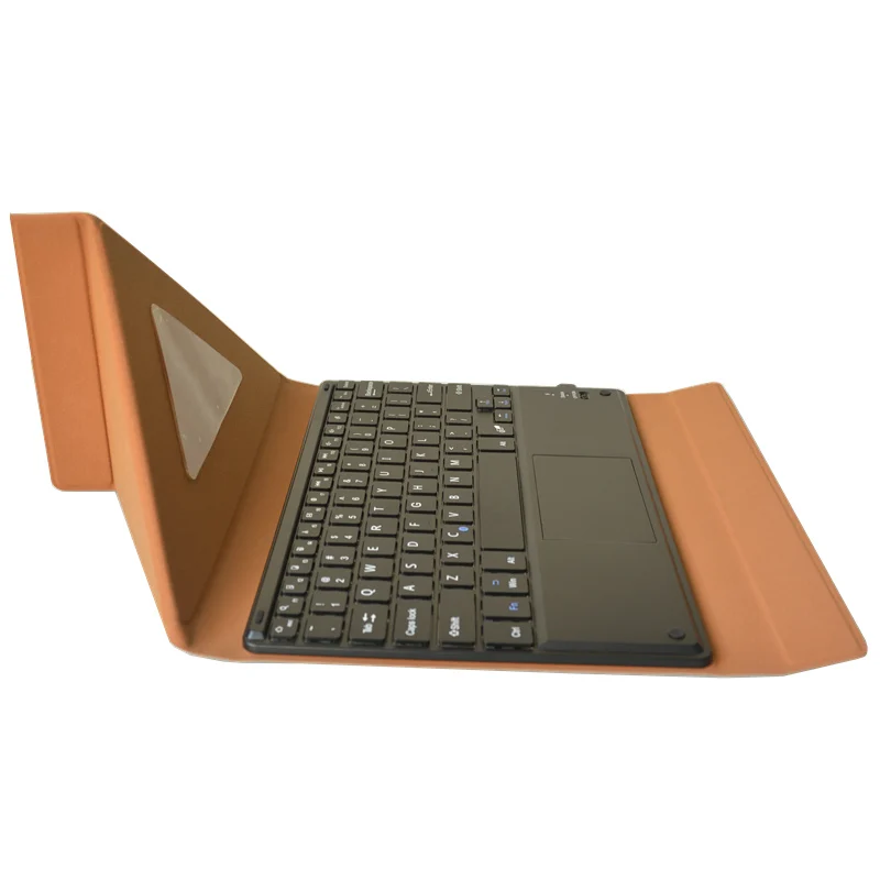 2016 New touch panel keyboard case for 10.1 inch google nexus 10 tablet pc for google nexus 10 keyboard case cover protective pu leather flip open case for google nexus 10 white