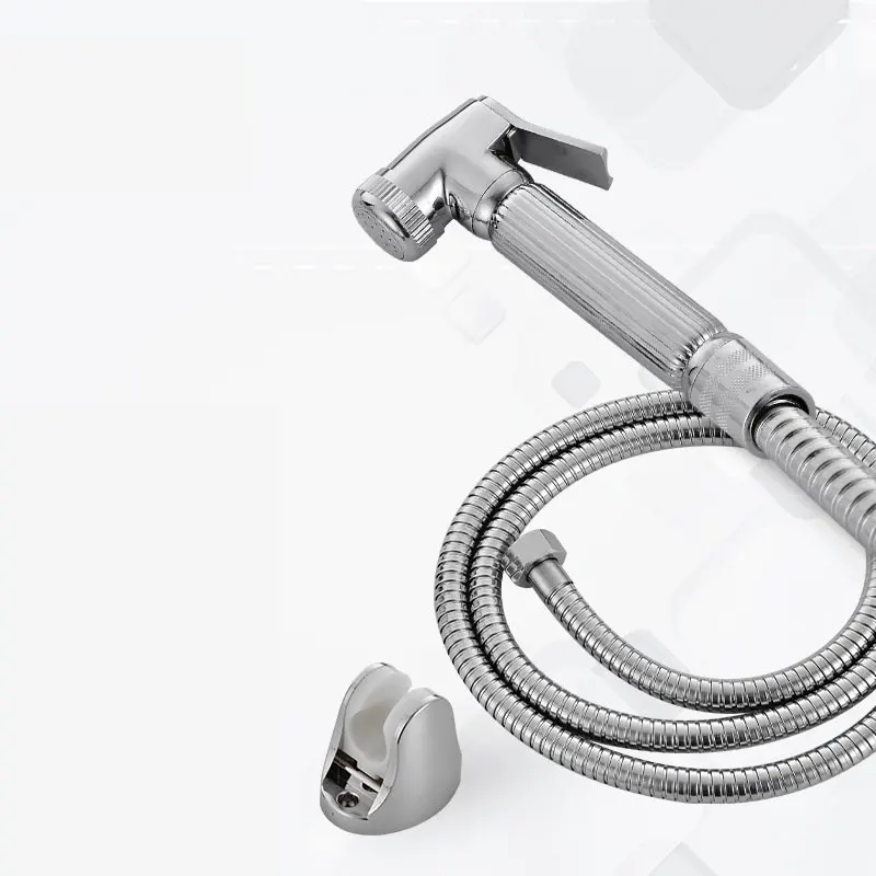 Brass Bidet Shattaf Douche Spray Chrome Hygienic Muslim Toilet Handhold