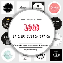 Наклейки на заказ, этикетки, свадебные наклейки, персонализированный логотип, прозрачные, прозрачные, клейкие, круглые этикетки, Подарочные ярлыки, украшения