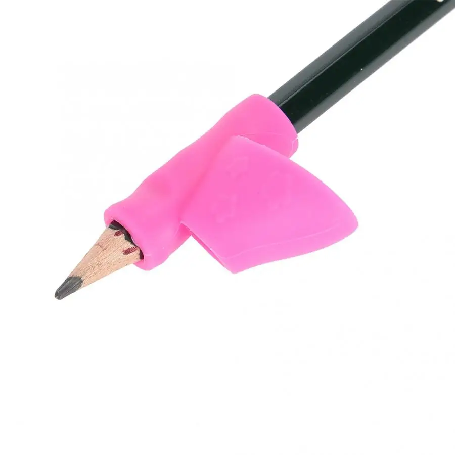 6 шт. силиконовый держатель для карандашей ручка для письма ручка для коррекции осанки инструмент для детей карандаш держатель