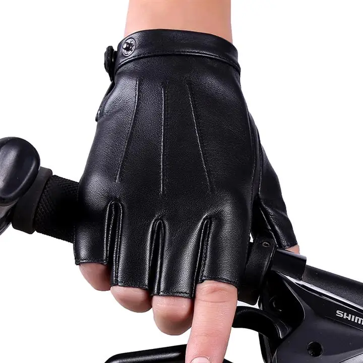 Svadilfari спортивные перчатки на половину пальца мужские из натуральной кожи Тяжелая атлетика зимние варежки без пальцев тактические перчатки женские рукавицы