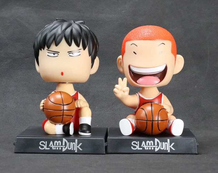2 шт. Slam Dunk SHOHOKU 10 #11 # Hanamichi Sakuragi Rukawa Kaede 13 см фигурка куклы|doll figures|slam dunkhanamichi sakuragi |