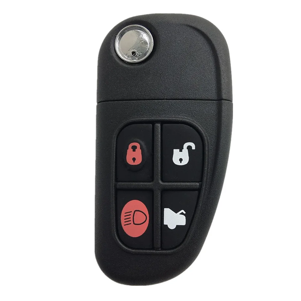 

Car Keyless Remote Entry Replacement Uncut Flip Key Fob For Jaguar XJ8 S-Type X-Type NHVWB1U241