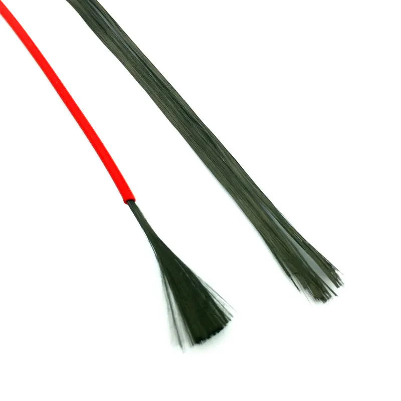 10 M 12 K 150 W 220 V 330ohm sistema de Cable de calefacción de suelo radiante infrarrojo 2,0mm Ptfe fibra de carbono cables eléctrico piso línea