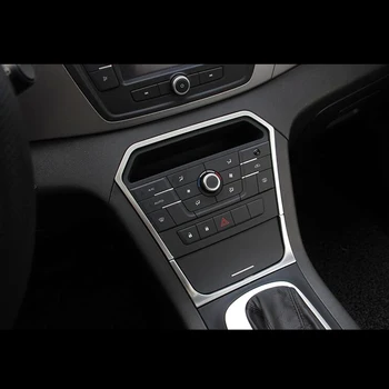 

For MG GS 2015 2016 2017 ABS Matte Car Console Decoration frame Cover trim car styling Accessories 1pcs