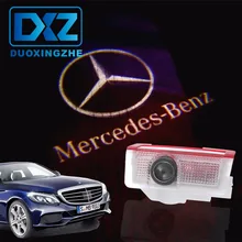 LED Car Door Welcome Laser Projector Logo Door Ghost Shadow LED Light for Mercedes benz w212 w166 w176 E200 E300 E260 AMG