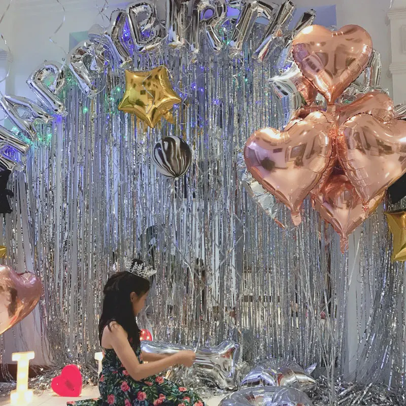 Модный Свадебный шар Круглые Конфетти воздушные шары с дизайном «сердце» украшения на день рождения для взрослых детей вечерние воздушный шарик