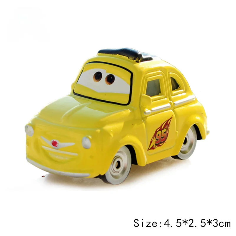 Disney Pixar машина 2 3 Lightning McQueen Джексон Storm Салли Гвидо Mater 1:55 Diecast металлические модели машинок из сплава для детей подарок игрушка мальчика