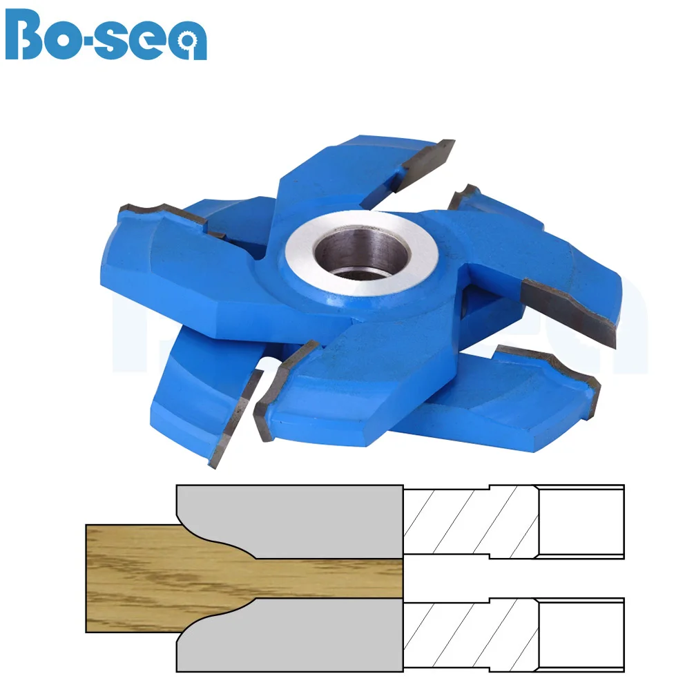 

2 Pieces/Set Door Panel Raising Cutter Head Shaper Cutter Profile Cutter for Woodworking