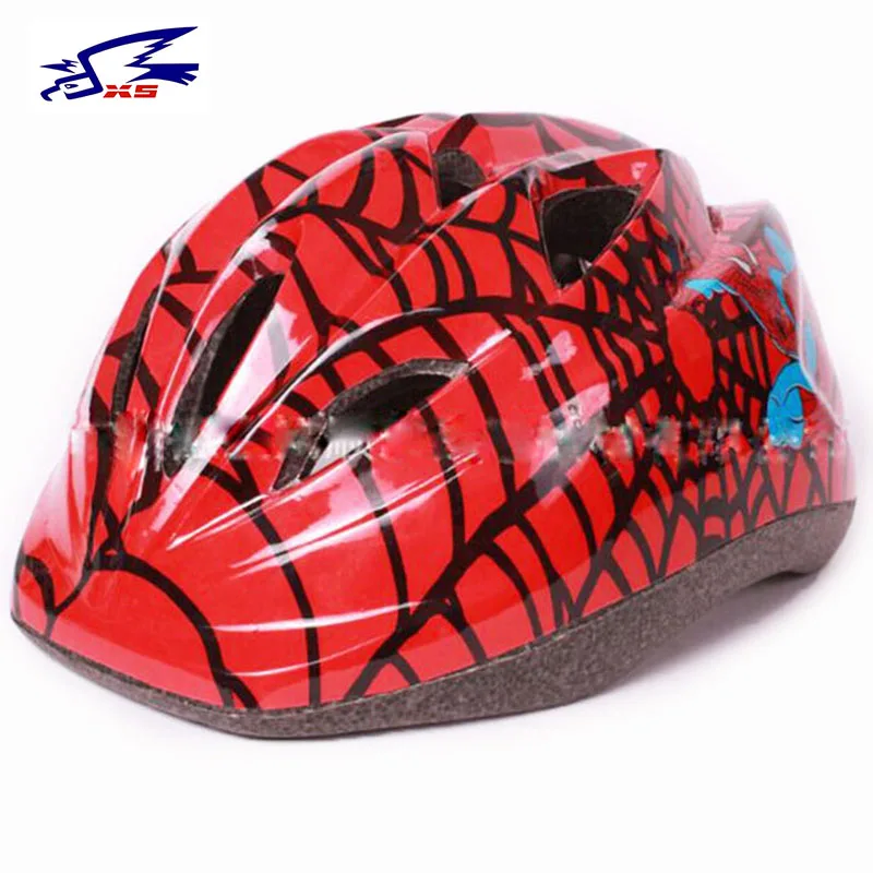 cheap Bike Helmet Cool Carton Bicycle Kids Helmets Children #039;s Safety Head Protector Riding Bicycle Cycling Boys Child Helmet
