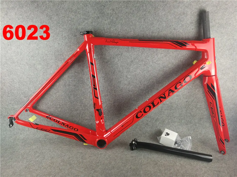 Discount COLNAGO LIMITED EDITION C60 c64 Road Frameset Full Carbon Fiber Road Bike Frame SALE! 25