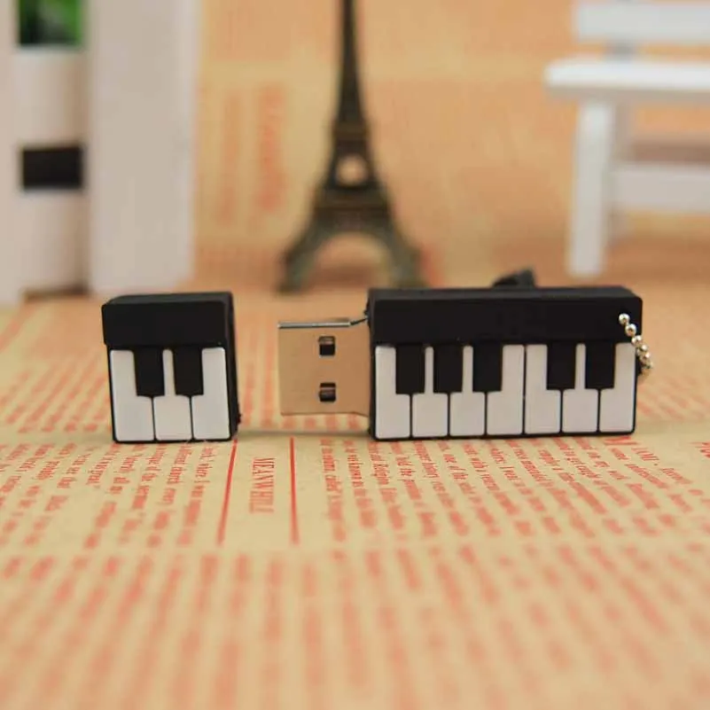 Реальные Ёмкость мультфильм флешки милый Usb U Stick Органы флэш-память мини флеш-накопитель 8 Гб оперативной памяти, 16 Гб встроенной памяти 4 ГБ флеш-диск Usb 2,0 для подарка