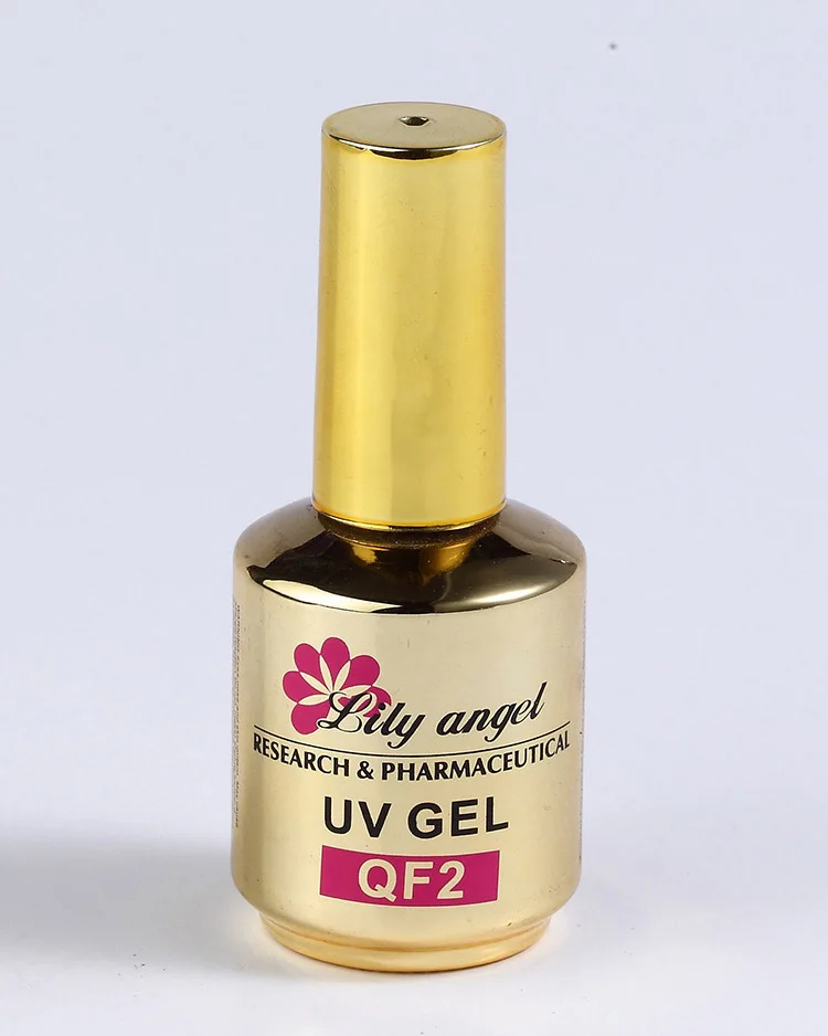 Professional Nail Polish QF2 UV Gel, Gel Polish,Golden bottle beauty