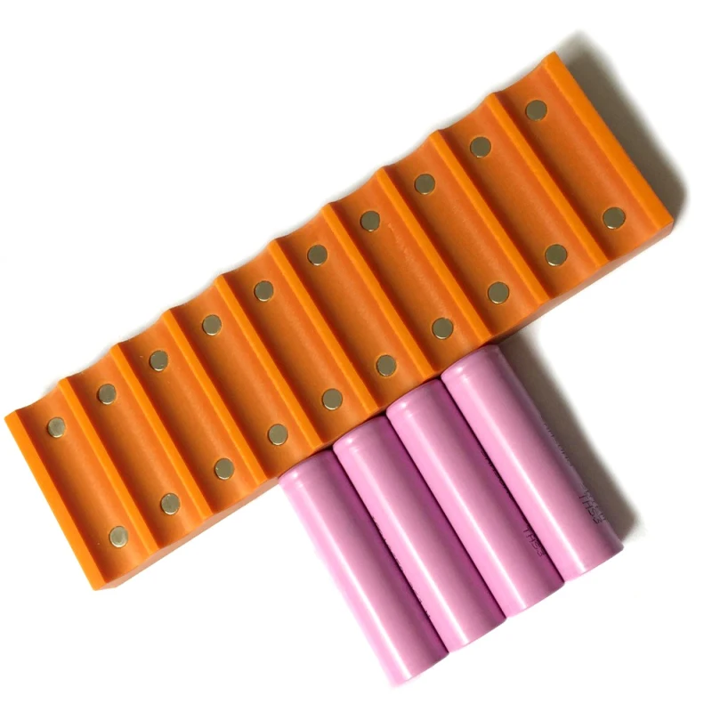 1Pcslot 10 Cells 18650 Battery Fixture Jig Universal Spot Welding Clamp For Pack huismerk kopen in de aanbieding