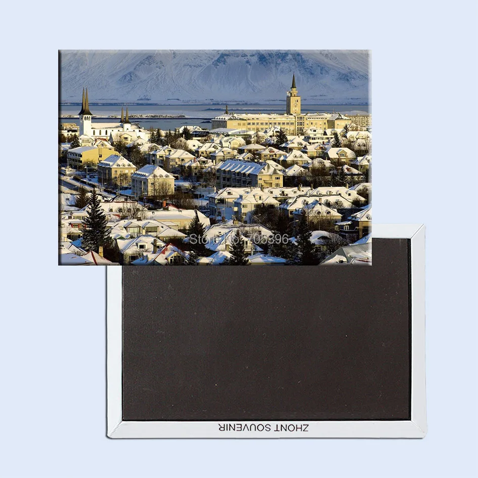 

Free Shipping over $12,Icelandic Arctic Landscape Fridge Magnet 5540 Tourism Souvenir