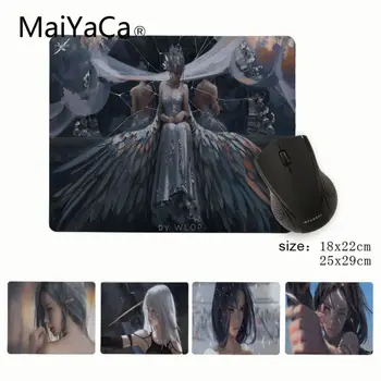 

MaiYaCa In Stocked Wlop anime Customized gaming MousePads Computer Laptop Anime Mouse Mat Simple Design Speed Game Mouse Pads