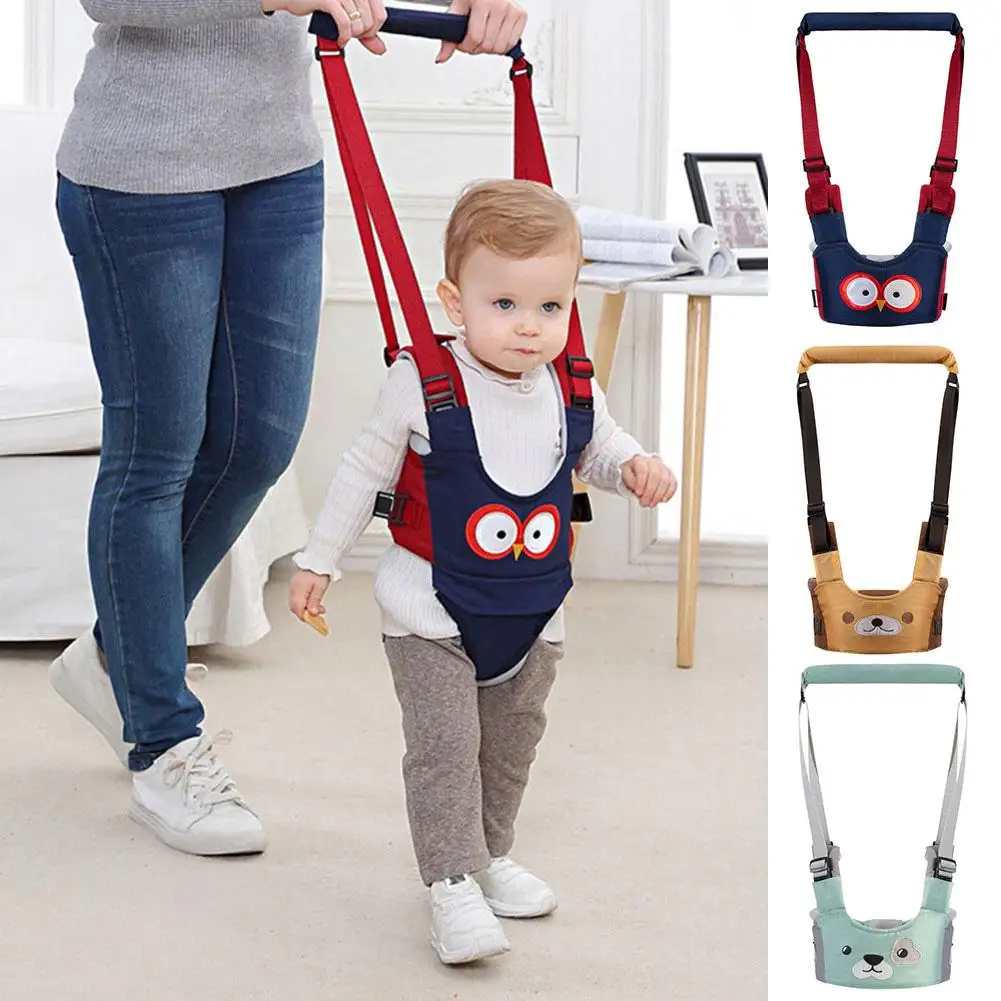 

Cartoon Animal Handheld Baby Walking Helper Walker Assistant Toddler Leash Safety Belt For Kids Learning Training Walking Belt