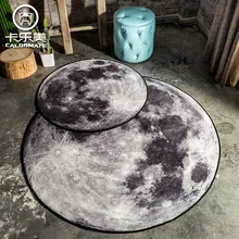 200 см* 200 см новые идеи Луна круглый коврик, коврики спальни гостиной кабинета, нейлоновый кухонный коврик для ванной комнаты
