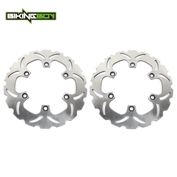 

BIKINGBOY GTR ZG 1000 CONCOURSE 86-93 GPZ 500 S 89-06 ZX 400 ZX600 ZX750 GPZ 750 R UNITRAK FX400R Front Brake Discs Rotors Disks