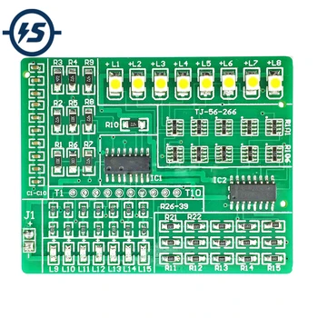 

DIY Kit RGB LED Flashing Controller SMD Component Welding Practice Electronic Suite