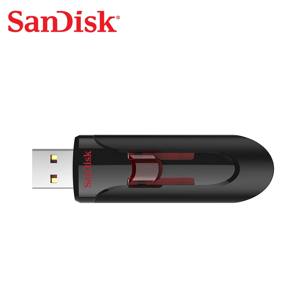 Флеш-накопитель SanDisk USB3.0 16 ГБ 32 ГБ 64 Гб 128 ГБ высокоскоростное коммерческое шифрование U диск CZ600 disco de U para PC