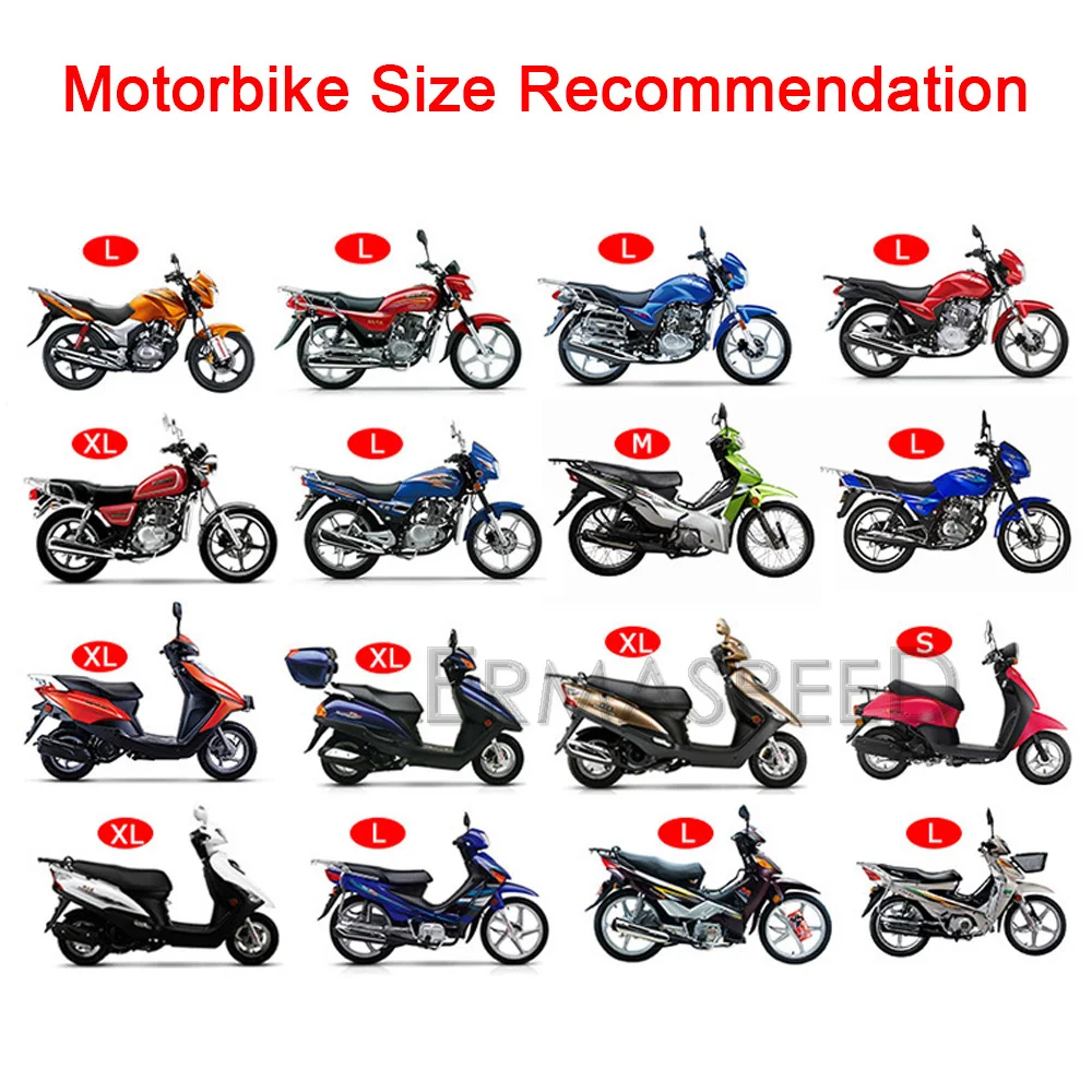 Motorcycle Seat Cover Waterproof Heat Shield Cooling Summber Motorbike Scooter Accessory M/L/XL for Honda Ducati Aprilia KTM -