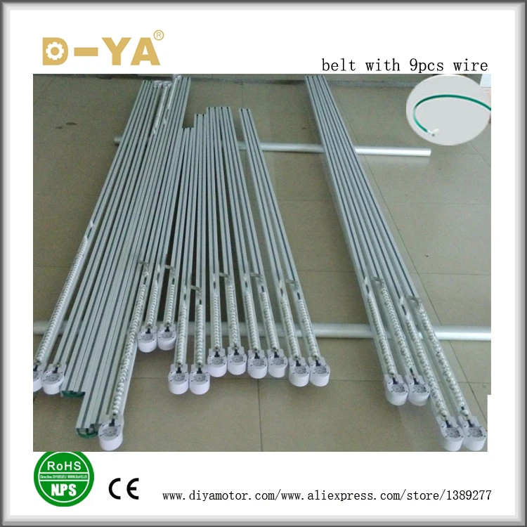 

Motorized Curtain Motor Poles Rod Curtain Rod ,Automatic Curtains,RF Curtains Track Aluminum With Wheel
