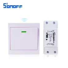 Sonoff RF WiFi Smart Switch 433 МГц рч приемник 86 настенная панель интеллектуальный пульт дистанционного управления беспроводной Wi-Fi светильник 10 А/2200 Вт