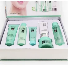 Один Весна нежный Очищающий увлажняющий уход за кожей лица набор гель алоэ вера воды шесть наборы косметики