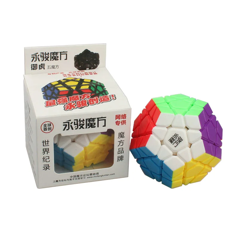 

Puzzle Speed Cubes MoYu & YJ YuHu Cubo Magico Megaminx Stickerless Magic Cube Colorful Professional Educational Kids Toy