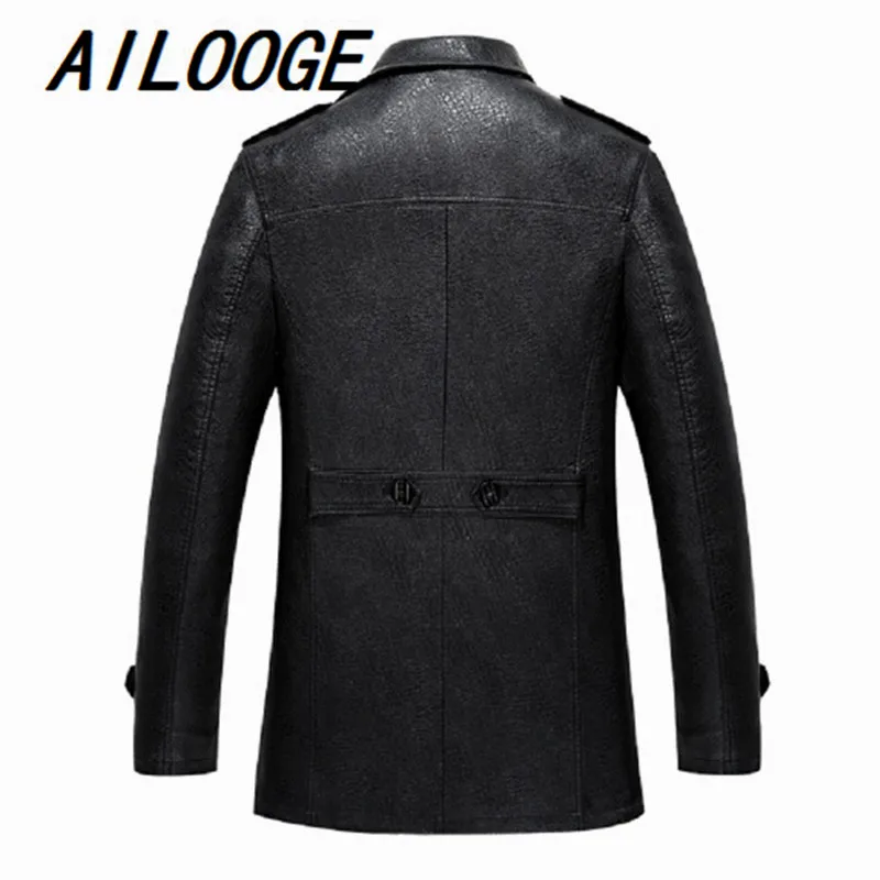 Модная кожаная куртка для Для мужчин Твердые искусственная кожа Для мужчин Куртки Slim Fit черный Кофе Весте Homme