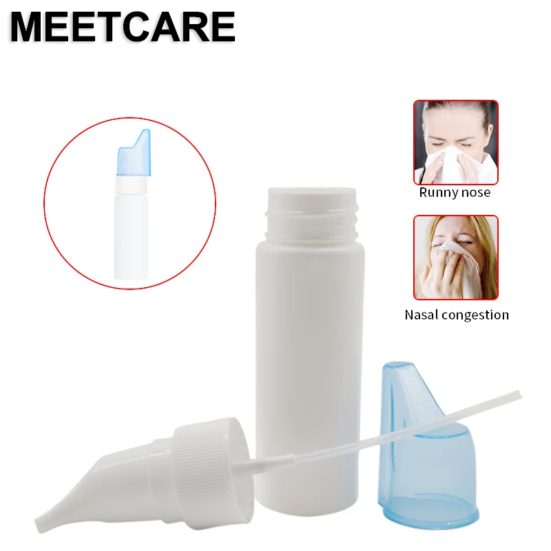 

70ML Adult Child Medical Nose Cleaning Nasal Wash Rinse Cleaner Nose Protector Cleans Moistens Anti Allergic Rhinitis for Travel
