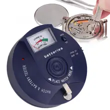 Профессиональный 1,55 в 3 в часы кнопка батарея тестер сотового монета батарея мощность проверки часы Часть Ремонт Инструменты для часовщика a