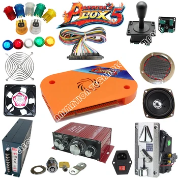 

Arcade Jamma mame arcade parts kit 2 joysticks 16 buttons 1 jamma cable high quality and pandora box 5