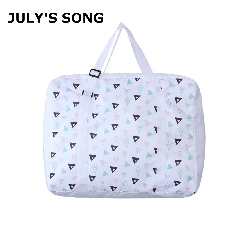 JULY'S SONG Складная большой емкости дорожная сумка переносная водонепроницаемая сумка для хранения сумки Органайзер многофункциональная