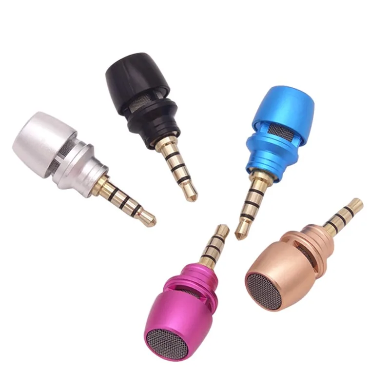 Mini 3.5mm Jack Cellphone Smartphone Microphone Omni-Directional Mic For iPad Apple iPhone5 6s 6 Plus | Электроника