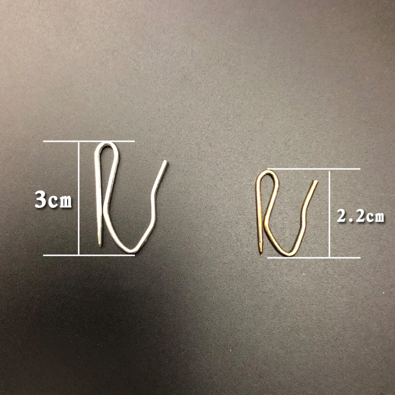 30 шт./лот, металлические крючки s-образной формы, шторная лента с универсальным крюком, аксессуары для занавесок, Висячие Крючки-карандаши со складками для окон-40