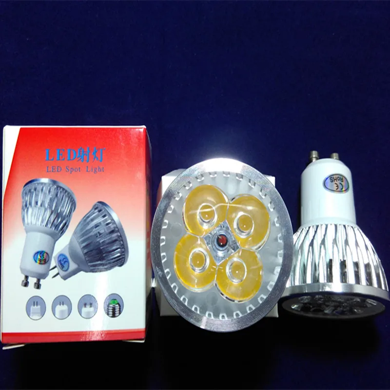 무료 배송 600 Pcs 3W 4W 5W 조광 가능 GU10 E27 E14 B22 GU5.3 MR16(12V) Led 스포트 라이트 통 전구 램프 조명, 조도 조절 가능 GU10 MR16