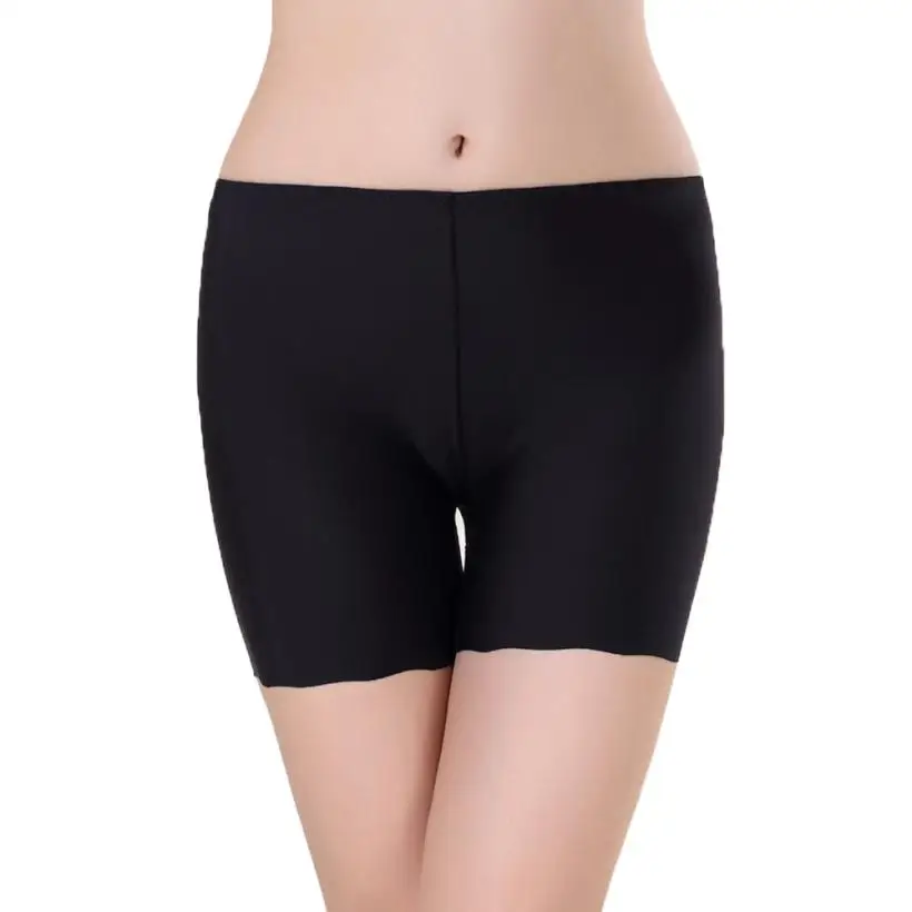 Women Lce Silk Three Point Safety Pants girl Anti Emptied Underpants